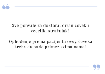 dr Branki Rudic - preporuke